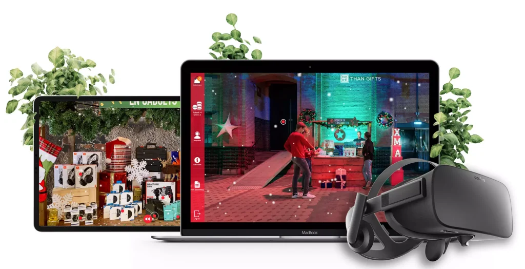 Virtuele kerstmarkt