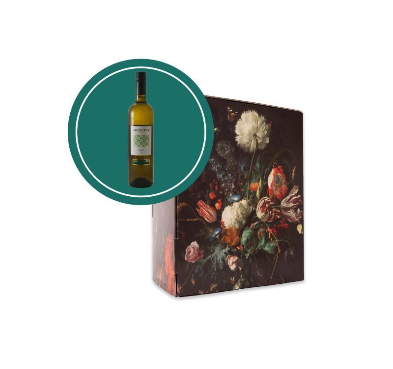 WineChair 1 fles wit