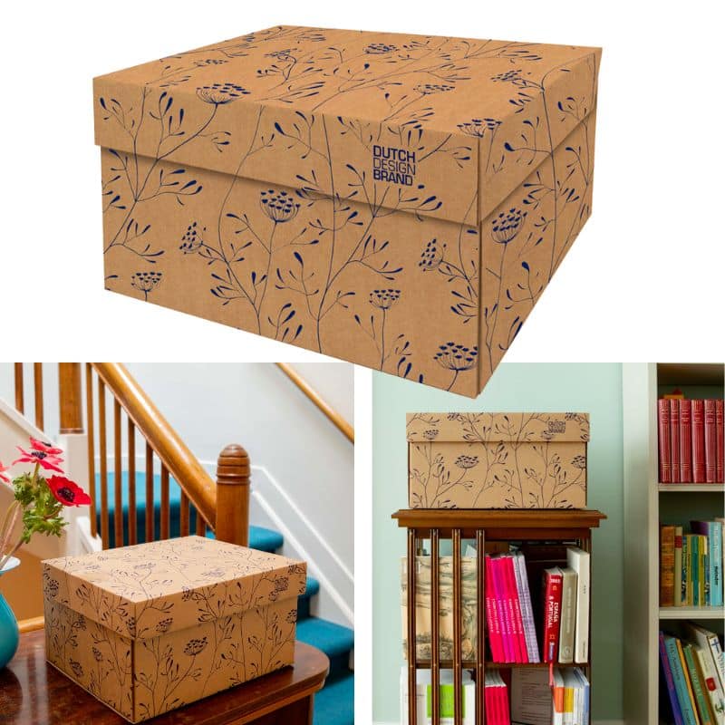 Dutch designs storage box met bloemen