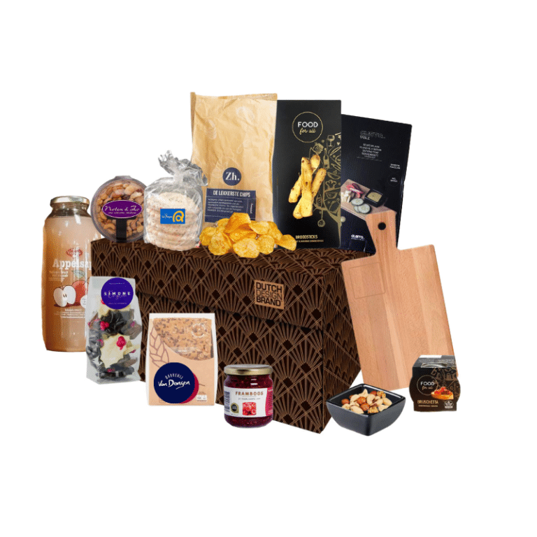 Kerstpakket proef de streek met verschillende producten uit de streek van Noord- en Oost-Gelderland