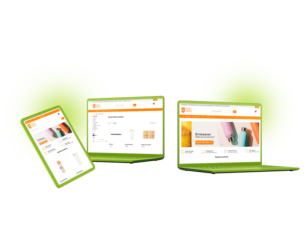 Maatwerk geschenken webshop van het Prinses Maxima Centrum