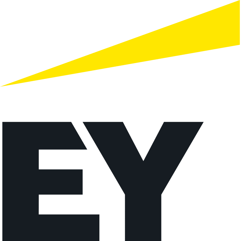 Het logo van EY