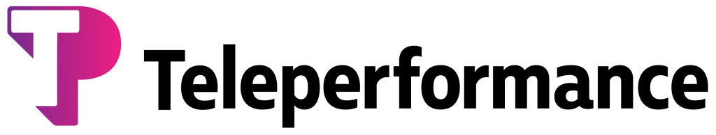 Het logo van Teleperformance