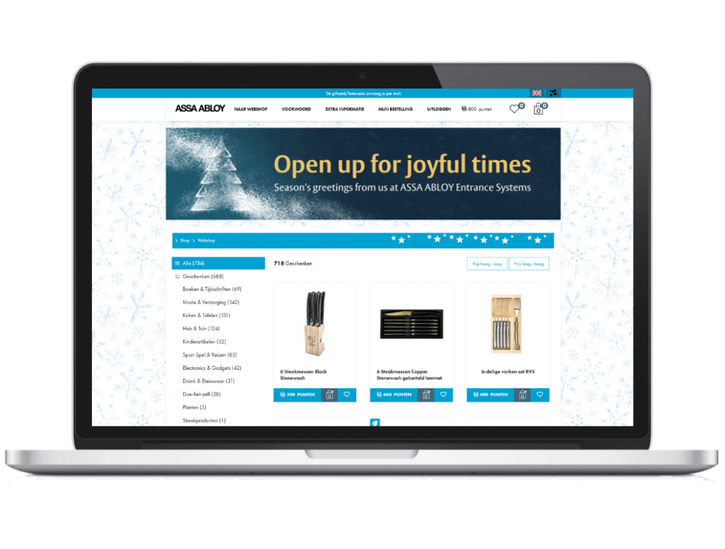 Kerstwebshop ASSA ABLOY