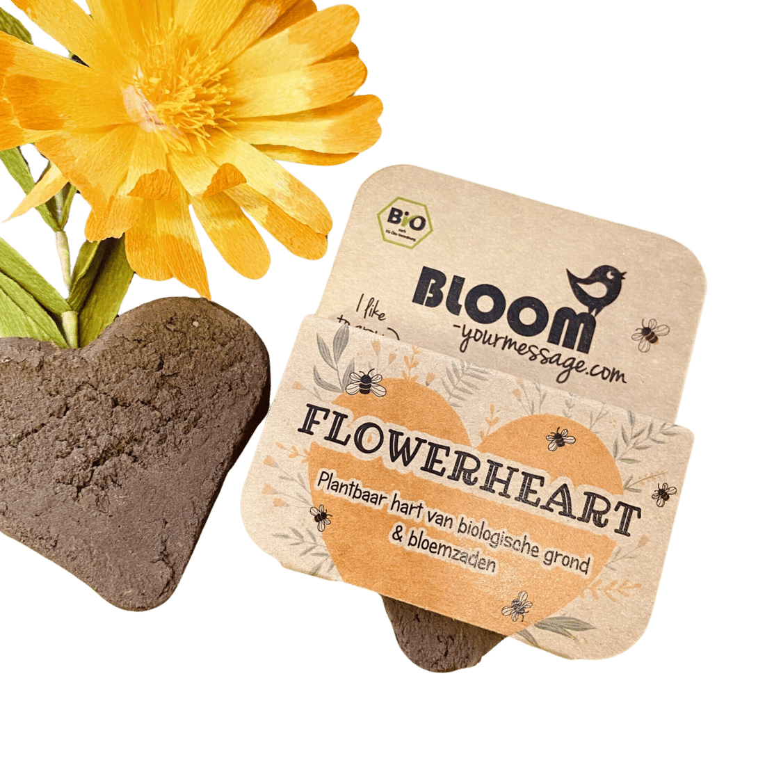 Bloom - flowerheart zorggeschenk voor personeel