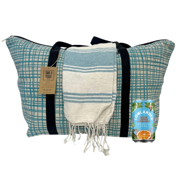 VIV - Take A Towel Strandset (Blauw)
