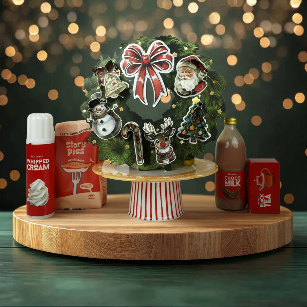 Kerstpakket ovenmoment