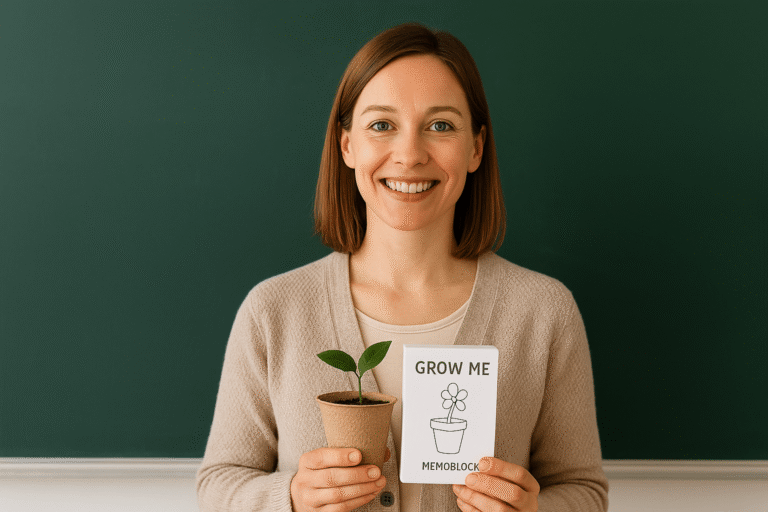 Duurzaam Dag van de Leraar geschenk