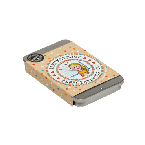 Leukste juf en meester geschenk