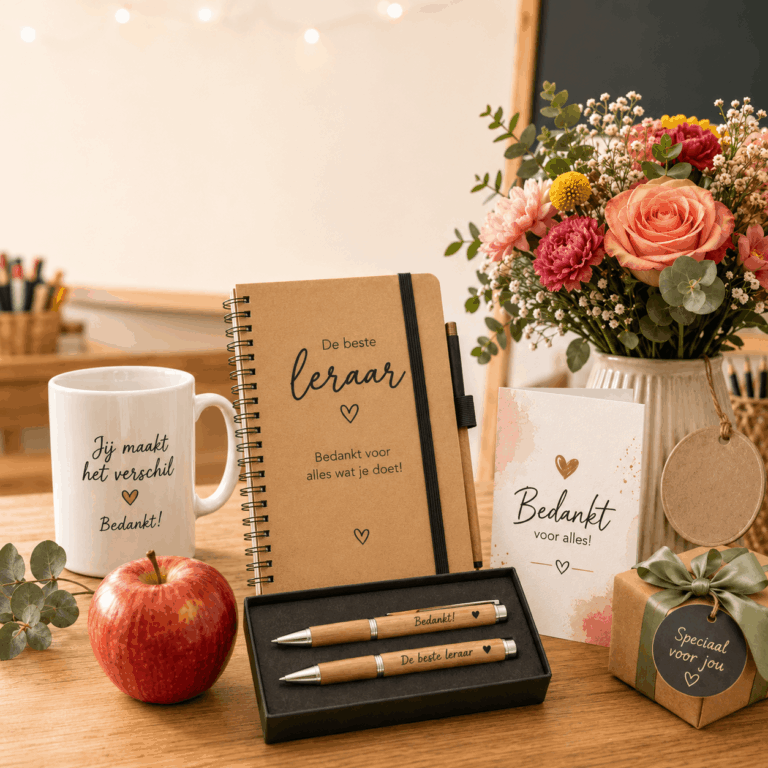 Dag van de zorg geschenken webshop Dag van de Leraar geschenken