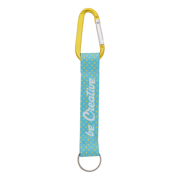 becreative-sleutelhanger - More Than Gifts Personaliseerbare RPET sleutelhanger