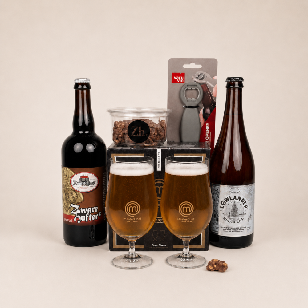 Biertje erbij volle glazen