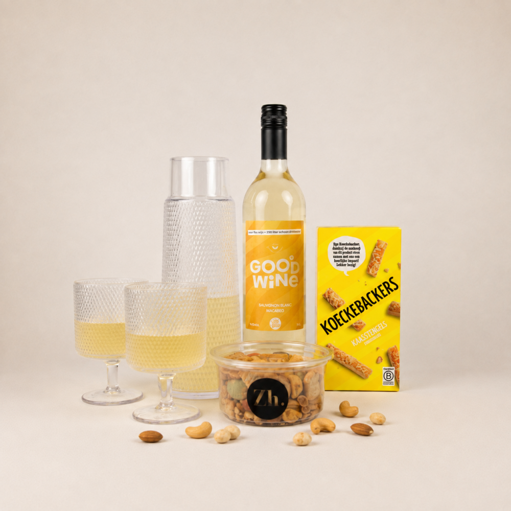 Good wine Good Mood - volle glazen