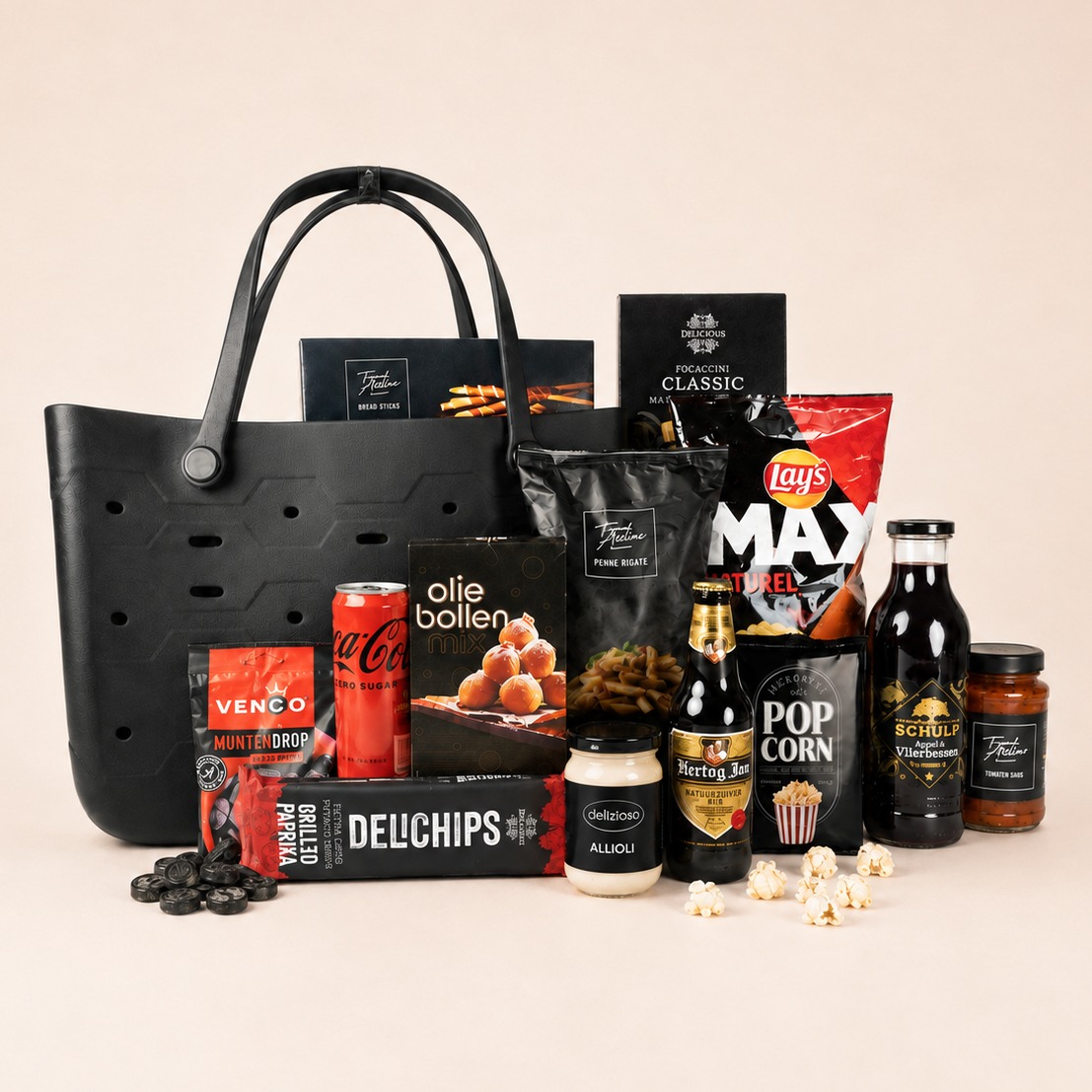 Favo shopper kerstpakket uitgesneden - More Than Gifts Favo shopper kerstpakket