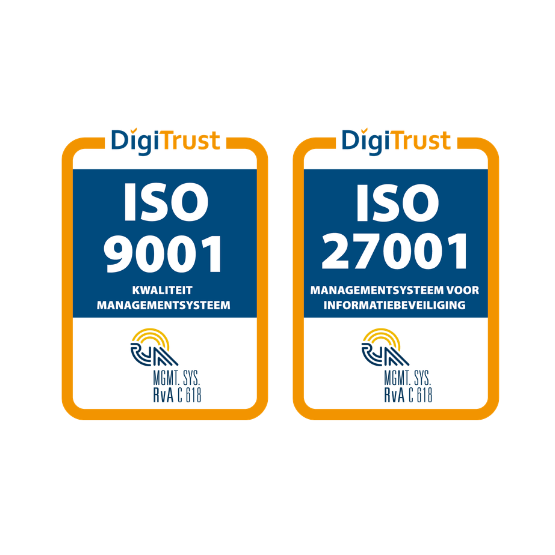 ISO certificering - More Than Gifts ISO 9001 en ISO 27001 gecertificeerd